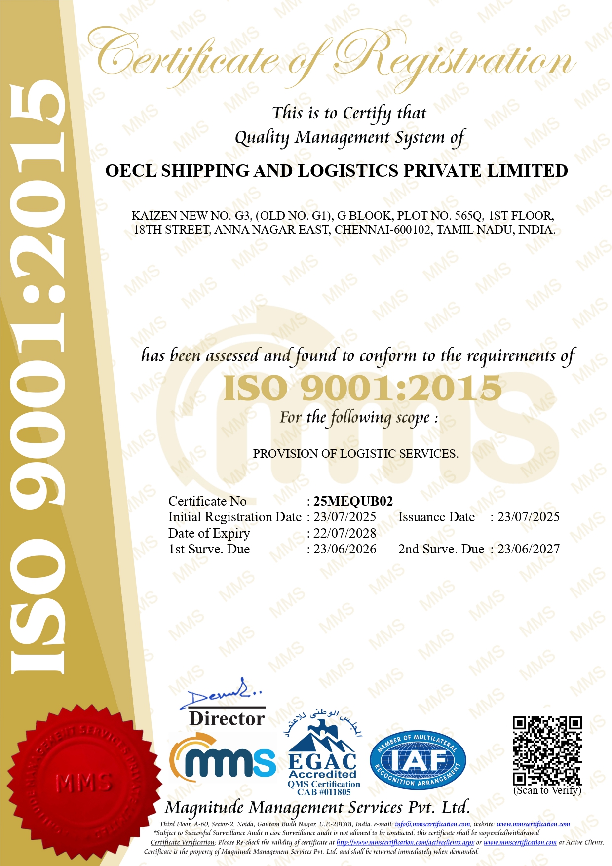 Certifications 1